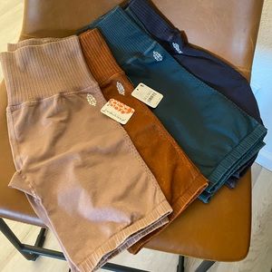 Free People Good Karma Biker Shorts